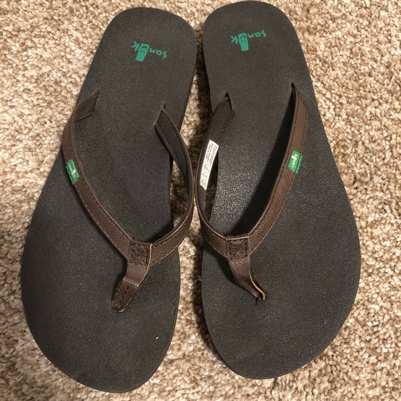 sanuk joy flip flops